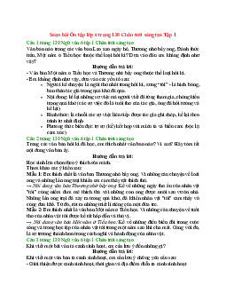 Soạn Ngữ văn 6 sách Chân trời sáng tạo (Tập 1) bài Ôn tập lớp 6 trang 130