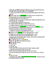 Đáp án tổng hợp trắc nghiệm - Giáo dục học | Đại học Sư Phạm Hà Nội