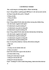 TOP câu hỏi trắc nghiệm có đáp án Môn Kinh tế vĩ mô 2 | Học viện Chính sách và Phát triển