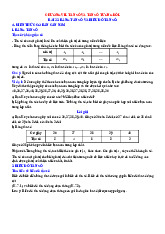 Chuyên đề tần số và tần số tương đối Toán 9 KNTTVCS
