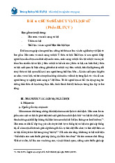 Bài 6: Chủ Nghĩa Duy Vật Lịch Sử - Triết Học Mác Lênin (Phần IV, V) môn Triết học Mác - Lênin | Trường đại học Mở Hà Nội