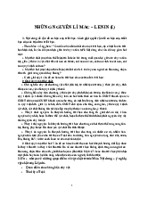 Những nguyên lý Mác - Lênin - Triết học về tự nhiên | Đại học Bách Khoa - Đại học Đà Nẵng