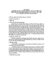 Đề cương ôn tập Lịch sử Đảng | Đại học Khoa học tự nhiên, Đại học quốc gia Hà Nội