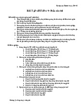 Bài tập chương 9– Phần câu hỏi môn kinh tế vĩ mô trường đại học bách khoa - đại học đà nẵng