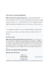 Talk about your eating and drinking habits môn Tiếng Anh  | Học viện Nông nghiệp Việt Nam