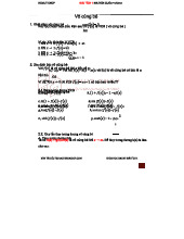 Tổng hợp kiến thức về Vô cùng bé (VCB) trong Giải tích