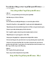 Văn mẫu lớp 6: Đóng vai Rùa Vàng kể lại sự tích Hồ Gươm