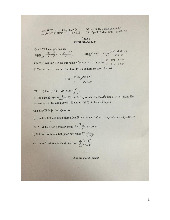 Đề thi Giải tích 1 (CLC) đề số 1 kỳ 1 năm học 2020-2021 | Trường Đại học Công nghệ, Đại học Quốc gia Hà Nội