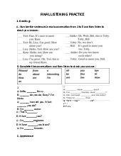 Final Listening Practice môn Tiếng Anh  | Học viện Nông nghiệp Việt Nam