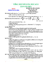 Đề kiểm tra giữa học kì II năm học: 2024 – 2025  môn: Toán lớp 9 | Tổng hợp đề giữa học kì II Lớp 9 Hà Nội