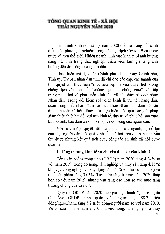 Tổng quan kinh tế - xã hội Thái Nguyên năm 2020 | Đại học Thái Nguyên