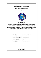 Phân Tích Hệ Thống Kênh Phân Phối Sản Phẩm Highlands Coffee | Bài thảo luận marketing căn bản