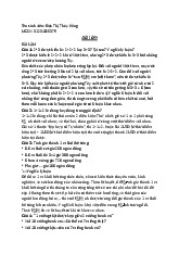 Bài kiểm tra quá trình lần 1 | Đại học Kinh tế Thành phố Hồ Chí Minh