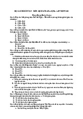 Bộ câu hỏi ôn tập Môn Lịch sử Đảng Cộng Sản Việt Nam | Đại học Kinh Tế Quốc Dân