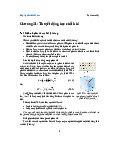 Chương 21: Thuyết động học chất khí | Tài liệu môn Vật lý Trường đại học sư phạm kỹ thuật TP. Hồ Chí Minh