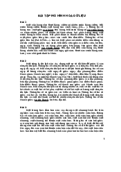 Bài tập mô hình hóa dữa liệu - Công nghệ thông tin | Đại học Văn Lang