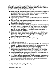 Ôn tập hết học phần - Cơ Sở Văn Hóa Việt Nam | Đại Học Hà Nội