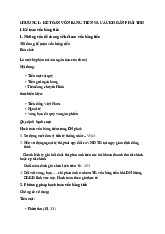 chương 1 kế toán vốn bằng tiền và các khoản phải thu  môn Kế toán tài chính    | Học viện Nông nghiệp Việt Nam