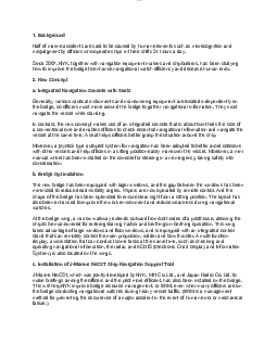 Integrated Bridge - Thiết bị hàng hải | Trường Đại học Giao thông Vận Tải