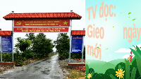 Giáo án điện tử Tiếng Việt 4 Tập Đọc Chân trời sáng tạo: Gieo ngày mới