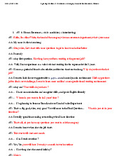 Speaking Practice - 1234: Interview & Company Conversation Scenarios môn English Studies| Trường Đại học Thăng Long