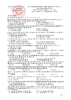 Đáp án đề minh họa 2023 môn Giáo dục công dân