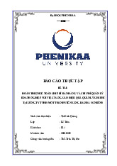 Hoàn thiện kế toán chi phí bán hàng và chi phí quản lý doanh nghiệp với việc nâng cao hiệu quả quản lý chi phí tại Công ty TNHH một thành viên Xăng Dầu Hà Sơn Bình | Báo cáo thực tập tốt nghiệp Kế toán