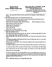 Đề Thi Kết Thúc Học Phần Quản Trị Bán Hàng | Đại học Kinh tế kỹ thuật công nghiệp