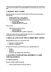 Tài liệu triết học Mác Lênin | Đại học Bách Khoa Hà Nội