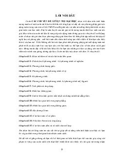 Chuyên đề hàm số và các bài toán liên quan – Đặng Thành Nam Toán 12