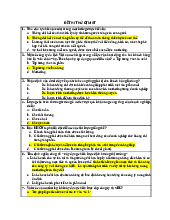 Đề Thi Thử Môn Quản trị marketing | Đại học Kinh Tế Quốc Dân