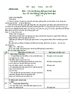 Giáo án Tiếng Việt 2 sách Chân trời sáng tạo Học kì 1| Tuần 10
