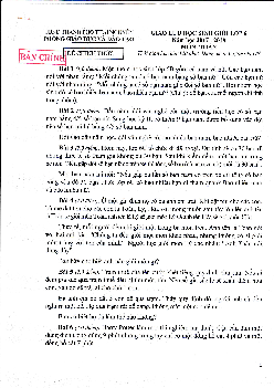 Đề giao lưu học sinh giỏi Toán 6 năm 2017 – 2018 phòng GD&ĐT thành phố Thái Nguyên