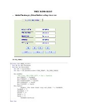 Bài thực hành 15 môn Công nghệ thông tin  | Trường đại học kinh doanh và công nghệ Hà Nội