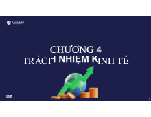 Chương 4: Trách nhiệm kinh tế tại Van Lang University | Đại học Văn Lang