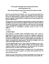 Innovative cryogenic freezing technologies for food products môn Food industry | Đại học Công nghiệp Thực phẩm Thành phố Hồ Chí Minh