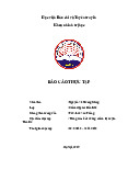 Báo cáo thực tập tại trung tâm bồi dưỡng chính trị huyện Tiên Du | Kiến tập nghệ nghiệp