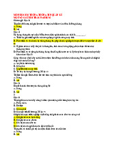 Đáp án Trắc Nghiệm Môn Hệ thống thông tin quản lý | Đại học Kinh Tế Quốc Dân