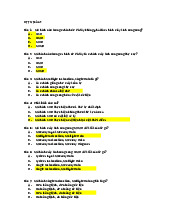 Bài tập trắc nghiệm môn Công nghệ thông tin   | Trường đại học kinh doanh và công nghệ Hà Nội