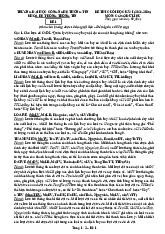 Để thi cuối học kỳ I năm học 2024-2025 môn Cơ sở dữ liệu | Trường Đại học Công nghệ thông tin và truyền thông - Đại học Thái Nguyên