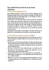 Tính chất hóa học của Poli vinyl clorua (C2H3Cl)n