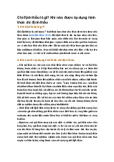 Chỉ định thầu là gì? Khi nào được áp dụng hình thức chỉ định thầu