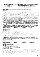 ĐỀ THI NGOẠI NGỮ SỐ 13 VÀ GIẢI CHI TIẾT NĂM 2022