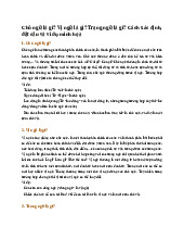 Chủ ngữ là gì? Vị ngữ là gì? Trạng ngữ là gì? Cách xác định, đặt câu và ví dụ minh họa - Tiếng Việt 4
