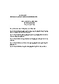 Đề kiểm tra điều kiện Tư pháp quốc tế - Luật kinh tế | Trường đại học Luật, đại học Huế