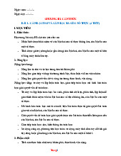 Giáo Án Toán 9 Cánh Diều Chương 3 Căn Bậc Hai Và Căn Bậc Ba Của Số Thực