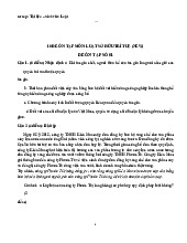 10 đề ôn tập môn luật sở hữu trí tuệ | Trường Đại học Luật, Đại học Quốc gia Hà Nội