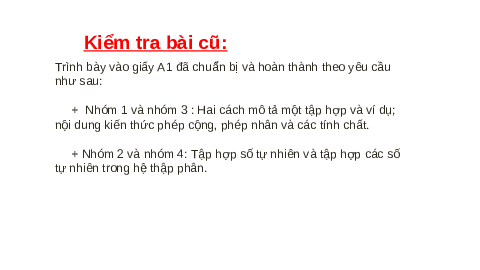 Giáo án điện tử Toán 6 Kết nối tri thức: Luyện tập chung trang 21