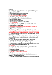 Ôn tập trắc nghiệm chương 1,2 - Cồng tác xã hội | Trường đại học Lao động - Xã hội