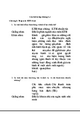 Câu hỏi ôn tập chương 1 và chương 2 | Kinh tế vi mô 1 | Học viện Tài chính